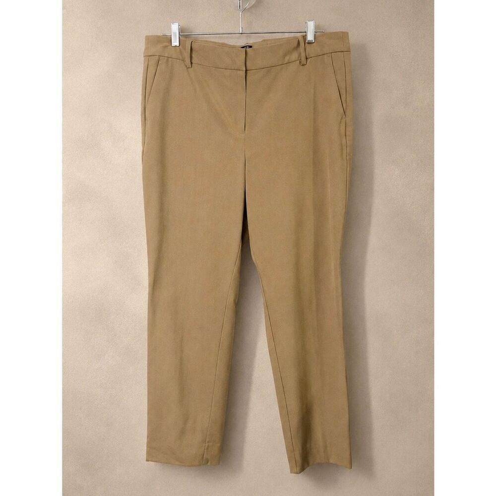 J.Crew Factory Ruby Crop Pant in Camel Tan | Size 14